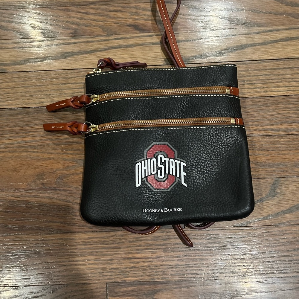Dooney and Bourke Ohio State Black Crossbody